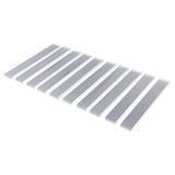Maxbell 10Piece Aluminum Heatsink Cooling Fin for PC Memory Stick/SMD LED 20x6x150mm