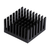 Maxbell 20Pieces Aluminum Heat Sink Cooling Fin 28x28x15mm for IC Led Chip 1-5W