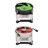 Maxbell 4 Pin Computer CPU Cooling Cooler Fans Case Quiet Heatsinks 90x90mm Green