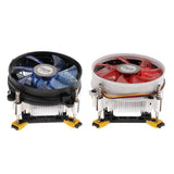 Maxbell Aluminum CPU Cooler with Cooling Fan Radiator Heatsink for LGA 775 115 Blue - Aladdin Shoppers