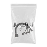 Maxbell Computer Case CPU Fans 4 Pin to 3 Pin 4 Way Splitter Adapter Cables 270mm
