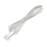 Maxbell RJ11 2C Modular Telephone Extension Phone Cord Cable Line Wire 2.4m