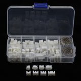 Maxbell 250Pcs 2.54mm JST-XHP 2/3/4 Pin Housing Male/Female Pin Head Connector Kit - Aladdin Shoppers