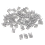 Maxbell 50Pieces Aluminum Heatsink Heat Sink for LED Electronic Cooling Cooler