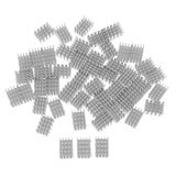 Maxbell 50Pieces Aluminum Heatsink Heat Sink for LED Electronic Cooling Cooler