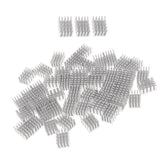 Maxbell 50Pieces Aluminum Heatsink Heat Sink for LED Electronic Cooling Cooler