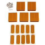 Maxbell 5Pieces Extruded Aluminum Box Enclosure PCB Cooling Case DIY 45x19x45mm