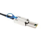 Maxbell Mini-SAS 26P SFF-8088 TO 4x SATA 7Pin 6Gb/s Adapter Cable 30AGW & Latch 0.5M