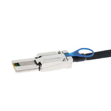 Maxbell Mini-SAS 26P SFF-8088 TO 4x SATA 7Pin 6Gb/s Adapter Cable 30AGW & Latch 0.5M