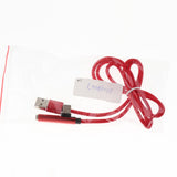Maxbell USB 3.0 Type-C 3.5mm Headphone Jack Audio Charging Cable Adapter Splitter Red