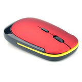 Maxbell 2.4 Ghz Wireless Office Mouse Optical 1000DPI Mice for Computer / TV red