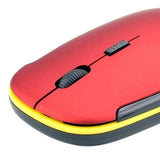Maxbell 2.4 Ghz Wireless Office Mouse Optical 1000DPI Mice for Computer / TV red