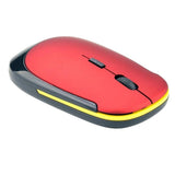 Maxbell 2.4 Ghz Wireless Office Mouse Optical 1000DPI Mice for Computer / TV red