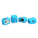 Maxbell 3D Printer Part XCR-NV6 Heating Block with Silicone Sock 0.4mm Nozzle