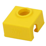 Maxbell 1 Piece MK9 Aluminum Block Silicone Protective Cover For 3D Printer Yellow - Aladdin Shoppers