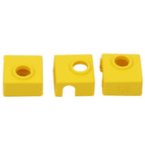 Maxbell 1 Piece MK9 Aluminum Block Silicone Protective Cover For 3D Printer Yellow - Aladdin Shoppers
