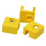 Maxbell 1 Piece MK9 Aluminum Block Silicone Protective Cover For 3D Printer Yellow - Aladdin Shoppers