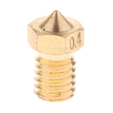 Maxbell 1Pcs 0.5mm 3D Printer Extruder Nozzle Printhead Brass Copper for 1.75mm Filament - Aladdin Shoppers