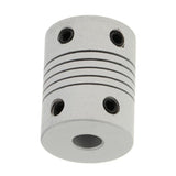 Maxbell Flexible Couplings 6mm to 6mm Shaft for NEMA 17 RepRap 3D Printer or CNC Machine - Aladdin Shoppers
