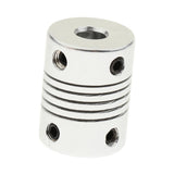 Maxbell Flexible Couplings 6.35mm to 6.35mm Shaft for NEMA 17 RepRap 3D Printer or CNC Machine - Aladdin Shoppers