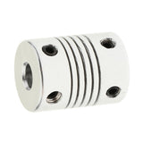 Maxbell Flexible Couplings 6.35mm to 6.35mm Shaft for NEMA 17 RepRap 3D Printer or CNC Machine - Aladdin Shoppers