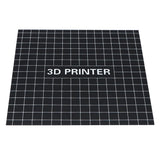 Maxbell Black 400x400mm Platform Sticker Tape For 3D Printer Hot Bed Aluminum Plate