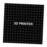 Maxbell Black 400x400mm Platform Sticker Tape For 3D Printer Hot Bed Aluminum Plate