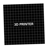 Maxbell Black 400x400mm Platform Sticker Tape For 3D Printer Hot Bed Aluminum Plate