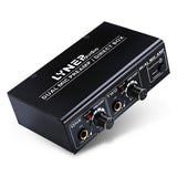 Maxbell 2-Channel Microphone Preamplifier Dual MIC Preamp Electric Guitar Bass Amp - Aladdin Shoppers
