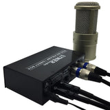 Maxbell 2-Channel Microphone Preamplifier Dual MIC Preamp Electric Guitar Bass Amp - Aladdin Shoppers