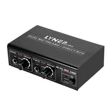 Maxbell 2-Channel Microphone Preamplifier Dual MIC Preamp Electric Guitar Bass Amp - Aladdin Shoppers