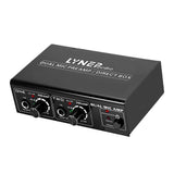 Maxbell 2-Channel Microphone Preamplifier Dual MIC Preamp Electric Guitar Bass Amp - Aladdin Shoppers