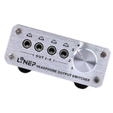 Maxbell 4 Input 4 Output Headphone 3.5mm MP3 Audio Signal Switcher Digital Multi-CH - Aladdin Shoppers