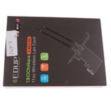 Maxbell PCI-e 1200Mbps Wi-Fi Adapter Network Card 2.4/5.8G With 2 Antenna for Desktop - Aladdin Shoppers