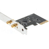 Maxbell PCI-e 1200Mbps Wi-Fi Adapter Network Card 2.4/5.8G With 2 Antenna for Desktop - Aladdin Shoppers