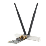 Maxbell PCI-e 1200Mbps Wi-Fi Adapter Network Card 2.4/5.8G With 2 Antenna for Desktop - Aladdin Shoppers