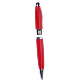 Maxbell Multi Function 64GB USB Flash Drive Ballpoint Pen Capacitive Touch Stylus Pen for Android Devices and Tables,Red - Aladdin Shoppers