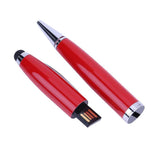 Maxbell Multi Function 64GB USB Flash Drive Ballpoint Pen Capacitive Touch Stylus Pen for Android Devices and Tables,Red - Aladdin Shoppers