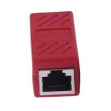 Maxbell RJ45 Female to Female Network Ethernet Connector Adapter Coupler Extender Red - Aladdin Shoppers