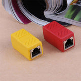 Maxbell RJ45 Female to Female Network Ethernet Connector Adapter Coupler Extender Red - Aladdin Shoppers