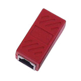 Maxbell RJ45 Female to Female Network Ethernet Connector Adapter Coupler Extender Red - Aladdin Shoppers