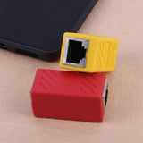 Maxbell RJ45 Female to Female Network Ethernet Connector Adapter Coupler Extender Red - Aladdin Shoppers