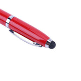 2 Pcs 3in1 USB 2.0 Flash U Disk Screen Stylus Pen Writing Ballpoint Pen 32GB