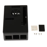 Maxbell Black Case Cover Enclosure Shell Box w/ Air Hole for Raspberry Pi 3B+/3B/2B - Aladdin Shoppers