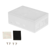 Maxbell Case Cover Enclosure Shell Box w/ Air Hole for Raspberry Pi 3B+/3B/2B White - Aladdin Shoppers