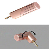 Maxbell Mini Mic Condenser Microphone 90-degree Direction Adjustable for Youtube/Interview/Recording - Aladdin Shoppers