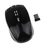 Maxbell 2.4GHz Wireless Optical Mouse USB 2.0 Receiver 6Button 1800dpi For PC Black - Aladdin Shoppers