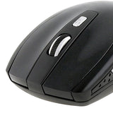 Maxbell 2.4GHz Wireless Optical Mouse USB 2.0 Receiver 6Button 1800dpi For PC Black - Aladdin Shoppers