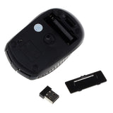 Maxbell 2.4GHz Wireless Optical Mouse USB 2.0 Receiver 6Button 1800dpi For PC Black - Aladdin Shoppers