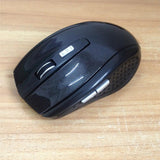 Maxbell 2.4GHz Wireless Optical Mouse USB 2.0 Receiver 6Button 1800dpi For PC Black - Aladdin Shoppers